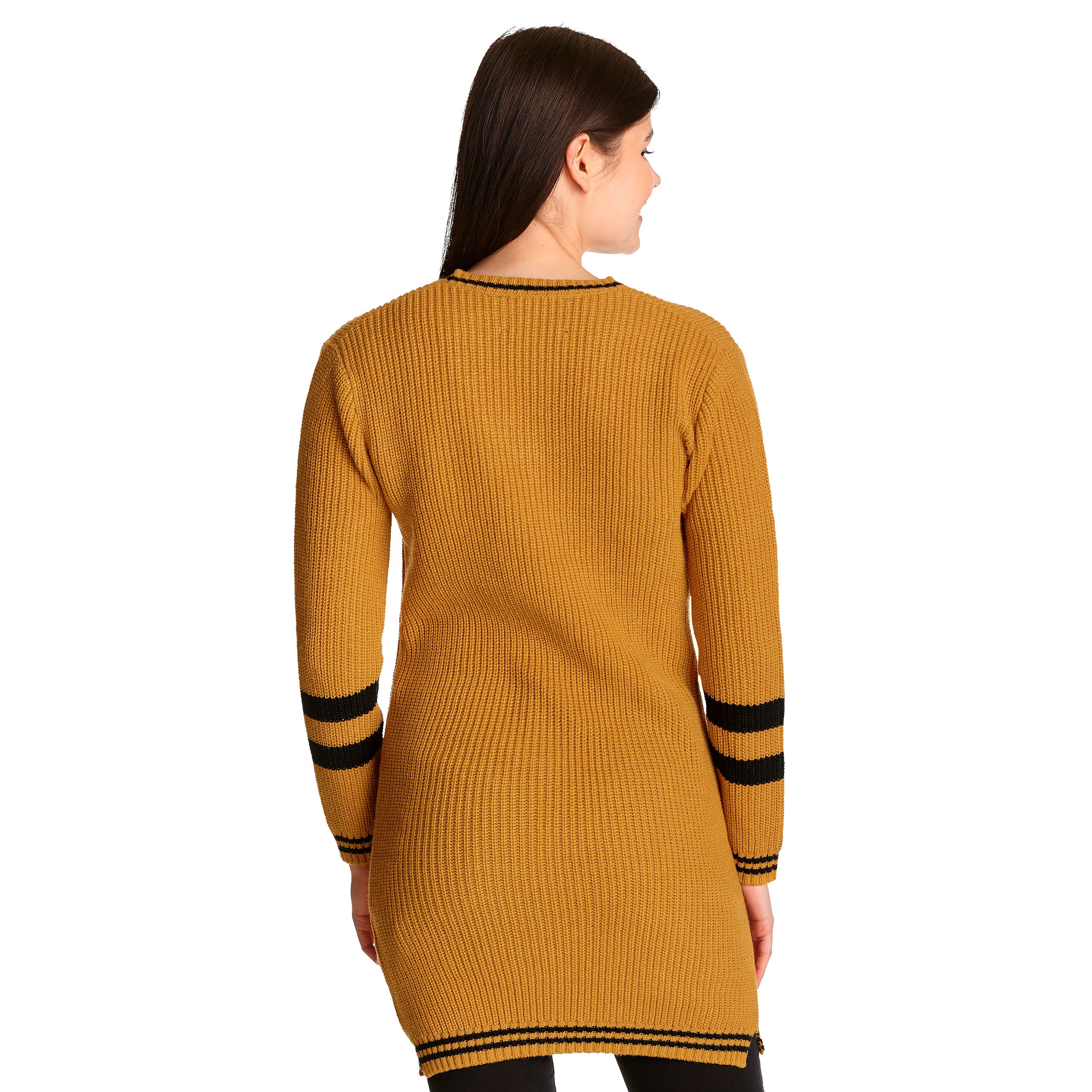 Produktbild Harry Potter - Hufflepuff Strickkleid gelb