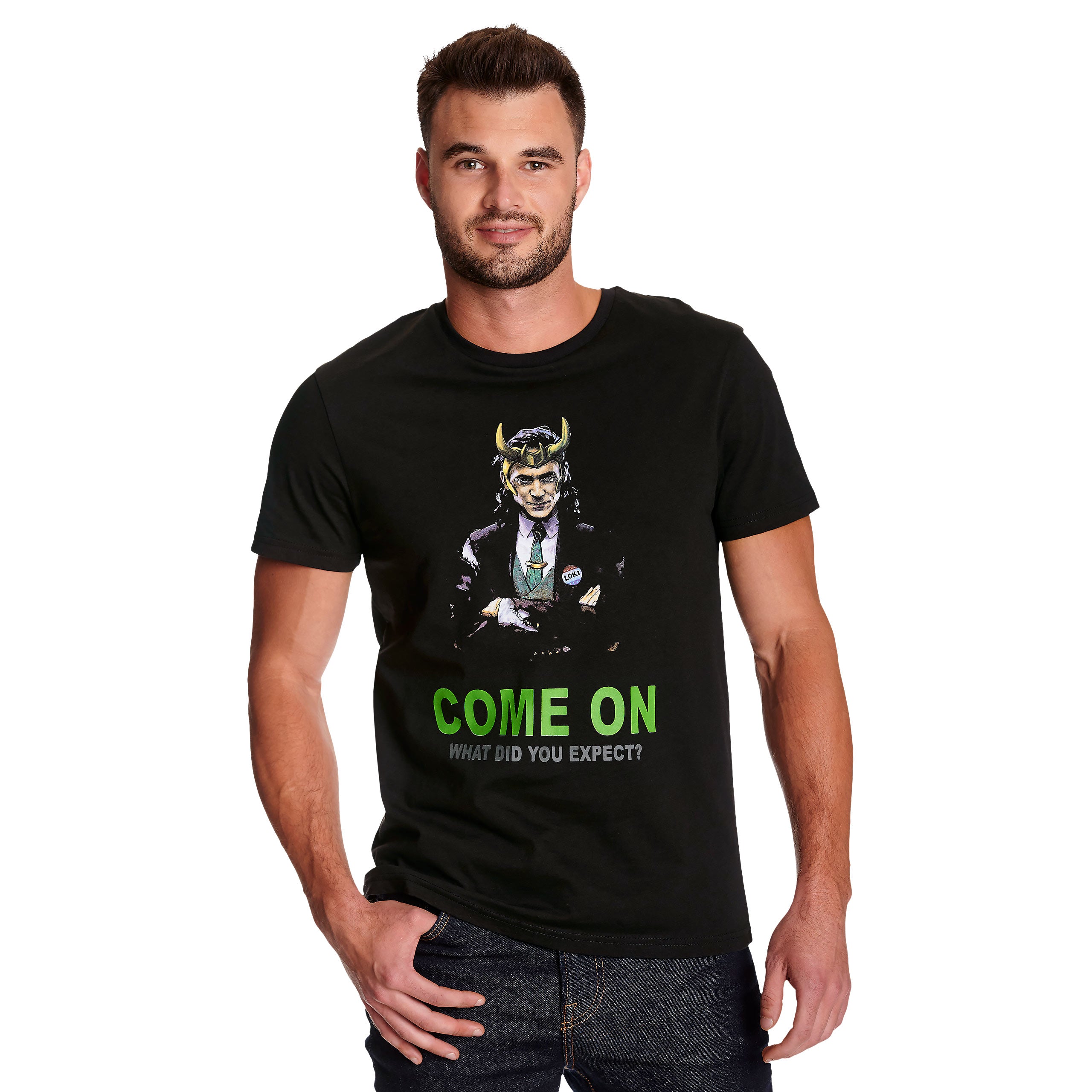 Produktbild Loki - Come on T-Shirt schwarz