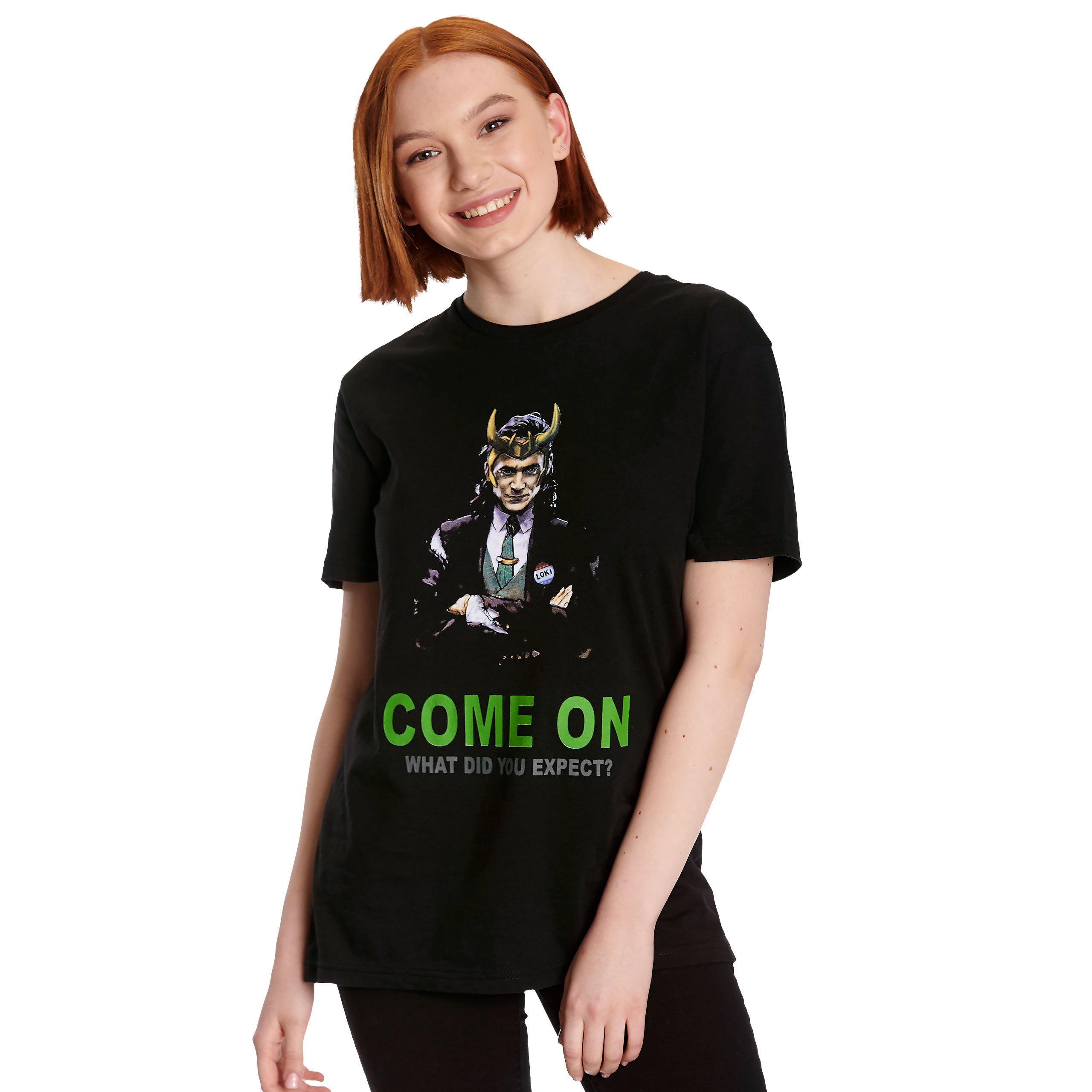 Produktbild Loki - Come on T-Shirt schwarz