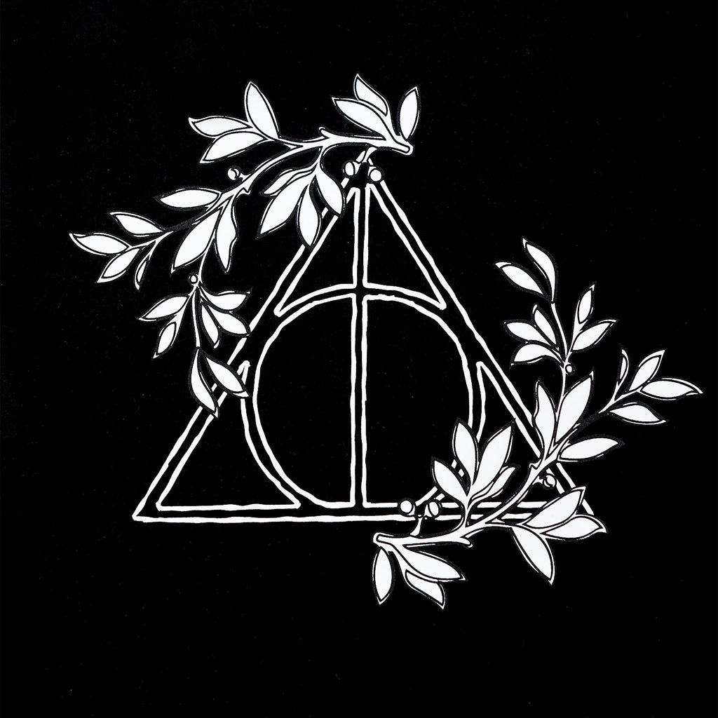 Produktbild Heiligtümer des Todes Pyjama Damen kurz mit Spitze - Harry Potter