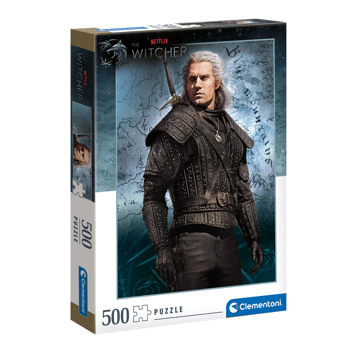Produktbild Witcher - Geralt von Riva Puzzle 500 Teile