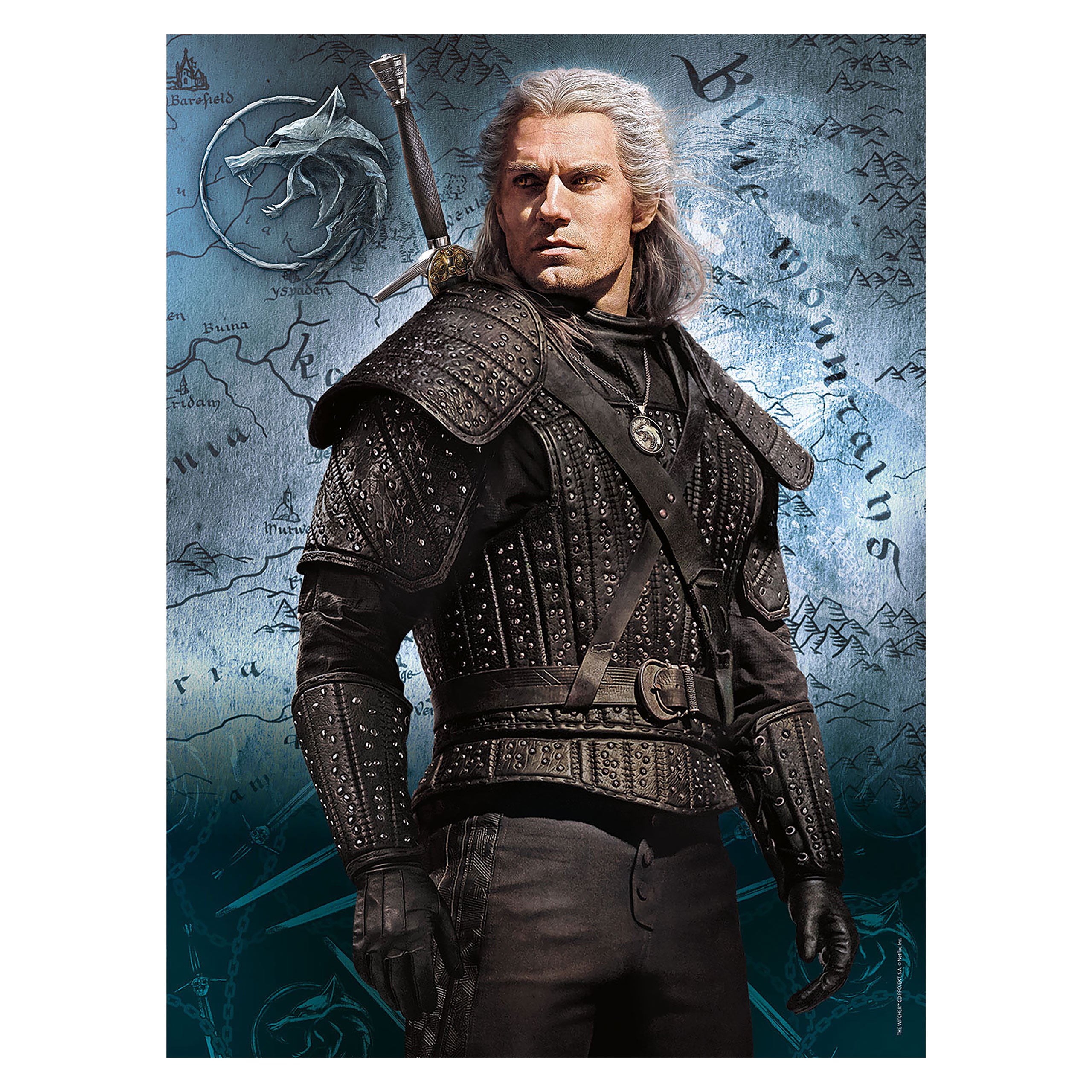 Produktbild Witcher - Geralt von Riva Puzzle 500 Teile
