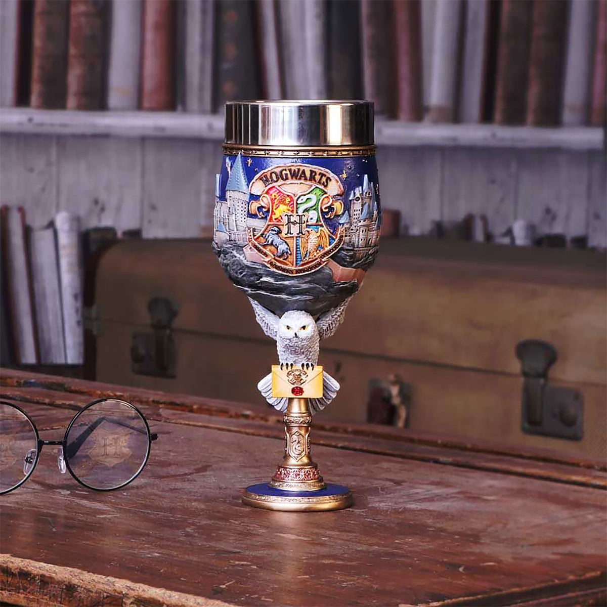 Produktbild Harry Potter - Hogwarts Logo Kelch deluxe