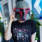 Produktbild Boba Fett Premium Helm Replik Re-Armored mit Lichteffekten - Star Wars