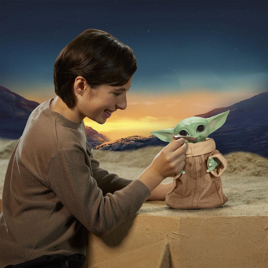 Produktbild Grogu Galactic Snackin Interaktive Figur - Star Wars The Mandalorian