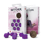 Produktbild Witcher - Dandelion Conqueror of Hearts RPG Würfel Set 7tlg mit Sammlermünze