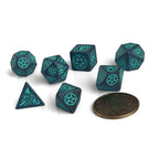 Produktbild Witcher - Yennefer Sorceress Supreme RPG Würfel Set 7tlg mit Sammlermünze