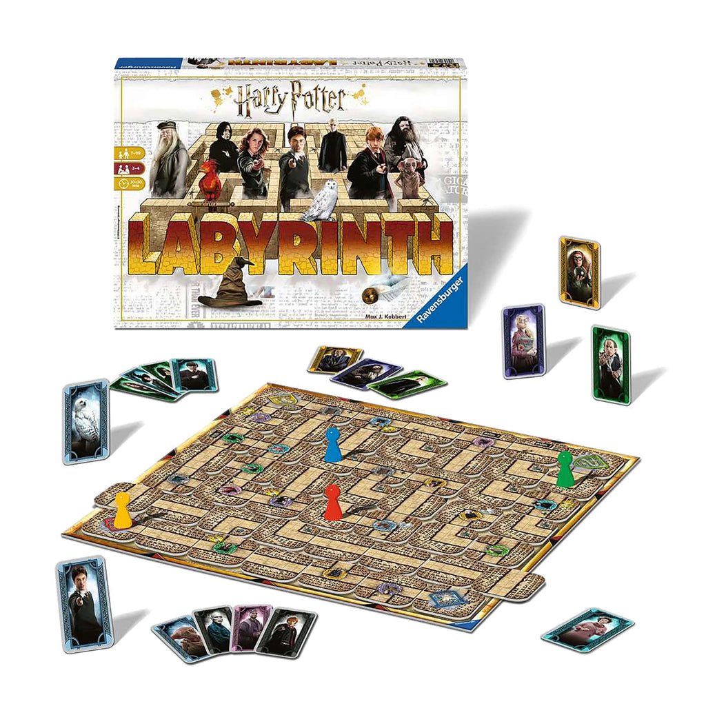 Produktbild Harry Potter - Das verrückte Labyrinth Brettspiel