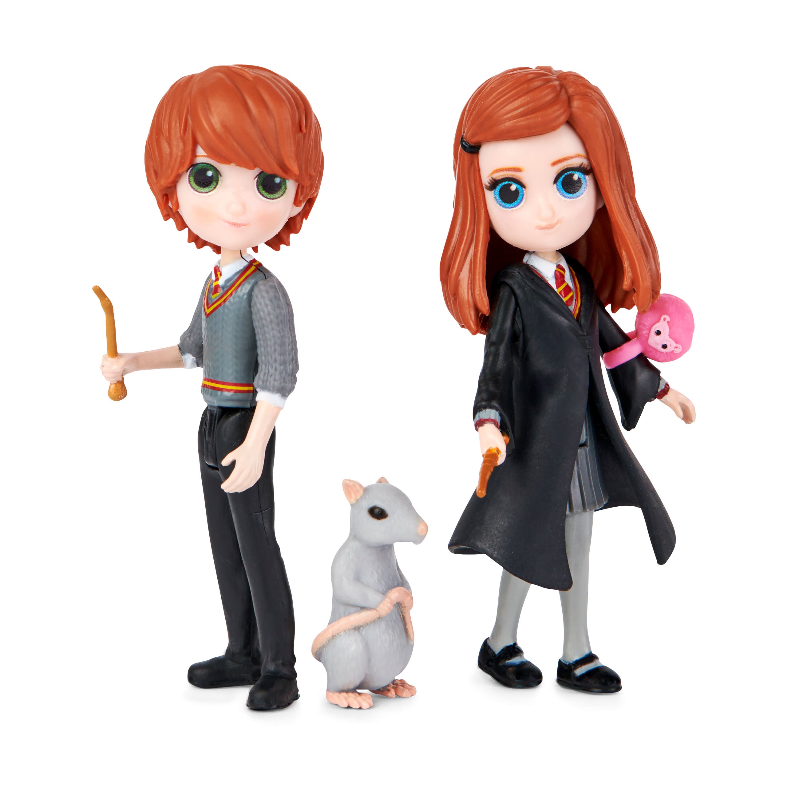 Produktbild Harry Potter - Ron, Krätze, Ginny und Minimuff Sammelfiguren-Set