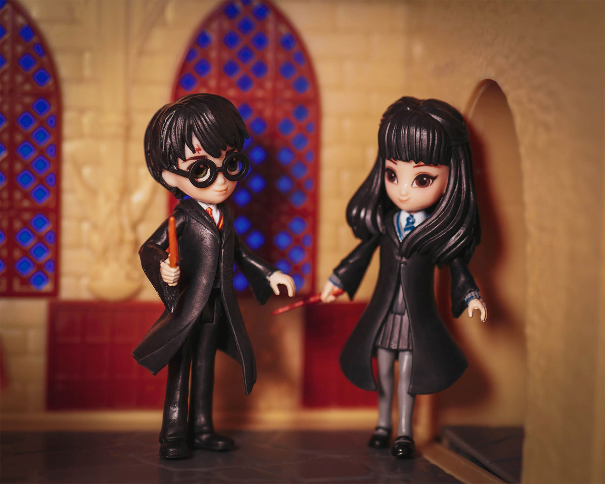 Produktbild Harry Potter - Harry, Cho, Hedwig und Hogwartsbrief Sammelfiguren-Set