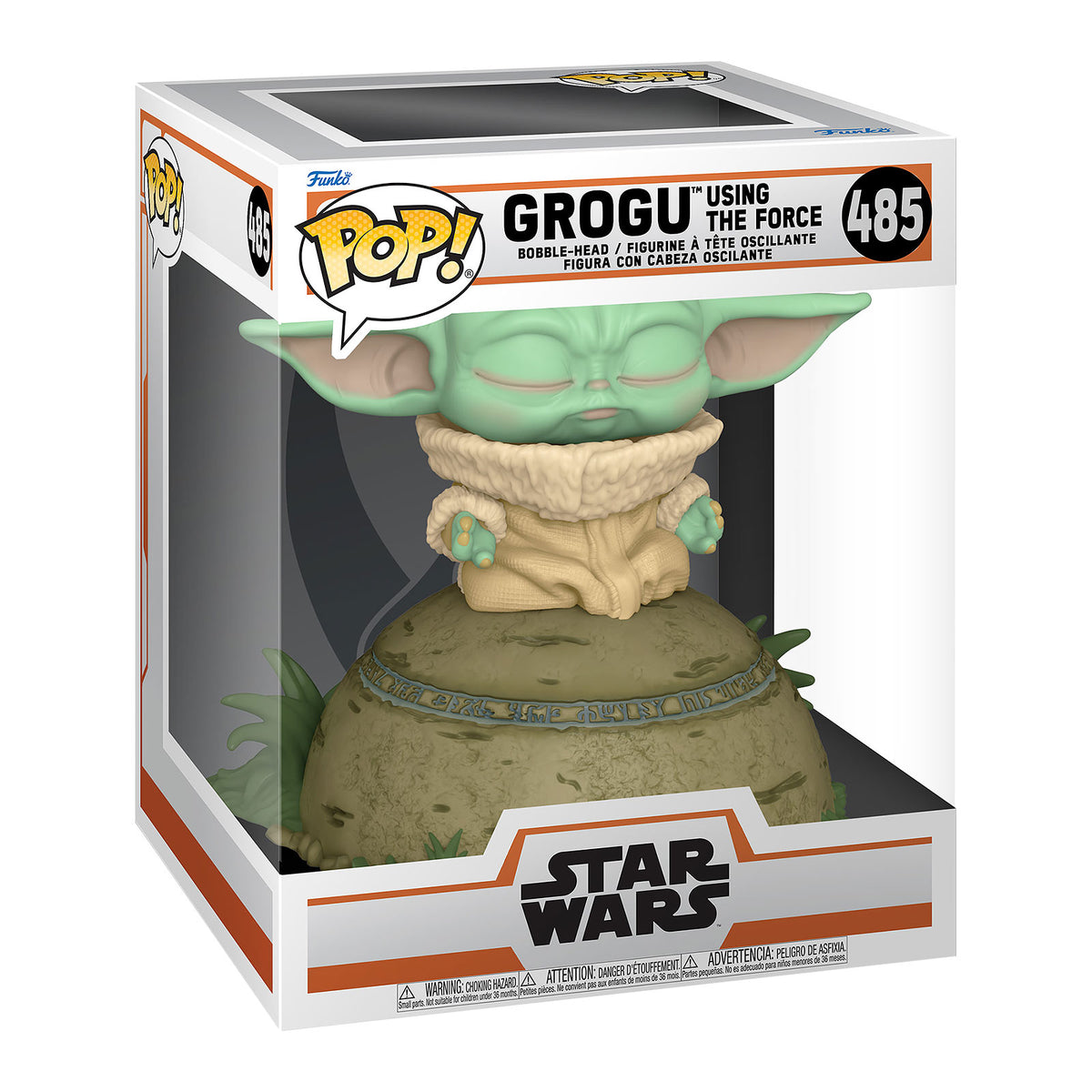 Produktbild Grogu Using the Force Funko Pop Figur mit Licht- und Soundeffekten - Star Wars The Mandalorian
