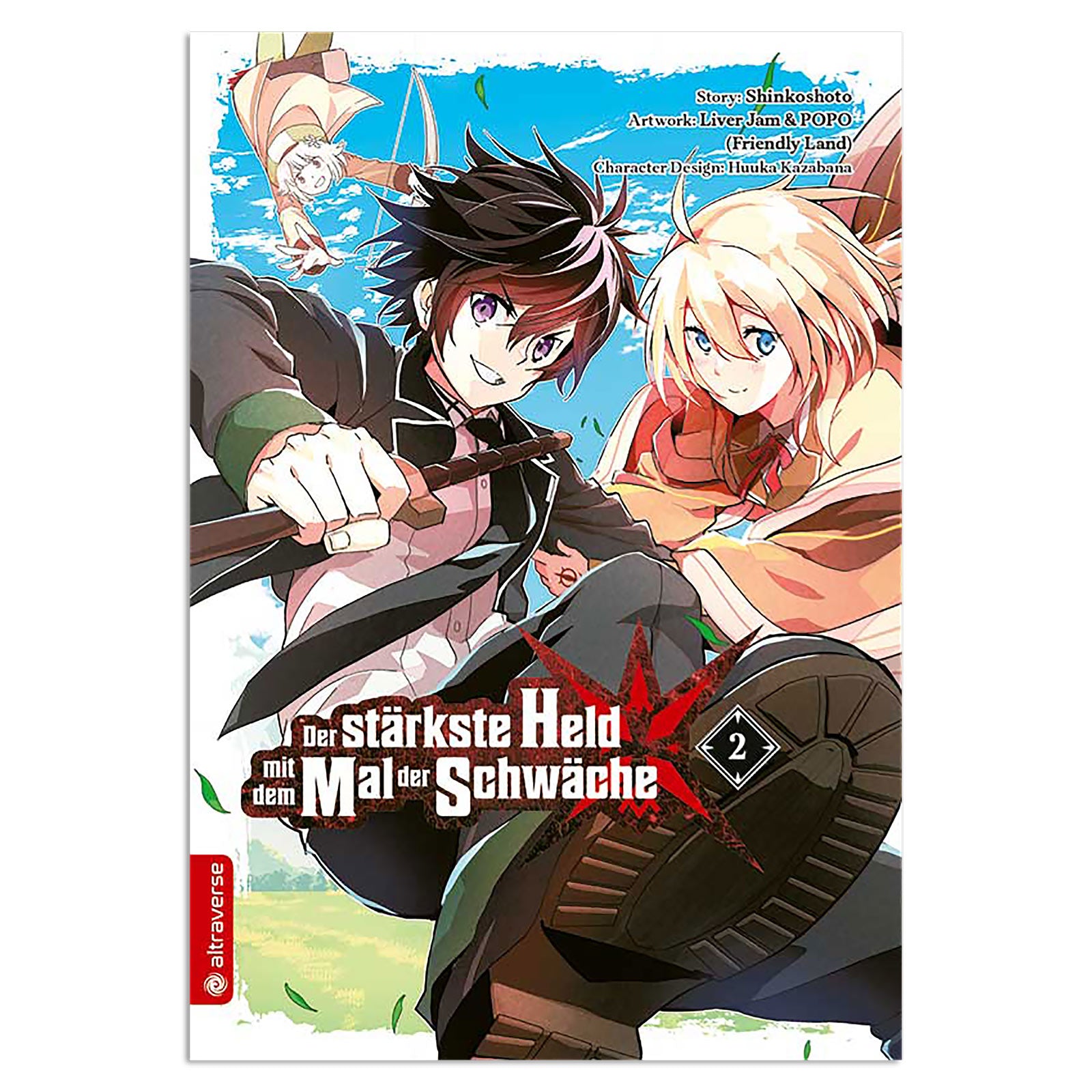 Produktbild Der stärkste Held mit dem Mal der Schwäche - Band 2 Taschenbuch