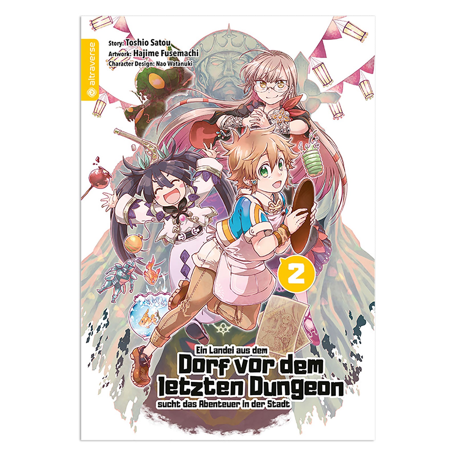 Produktbild Ein Landei aus dem Dorf vor dem letzten Dungeon sucht das Abenteuer in der Stadt - Band 2 Taschenbuch
