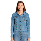 Produktbild Grogu Jeansjacke Damen blau - Star Wars The Mandalorian