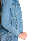 Produktbild Grogu Jeansjacke Damen blau - Star Wars The Mandalorian