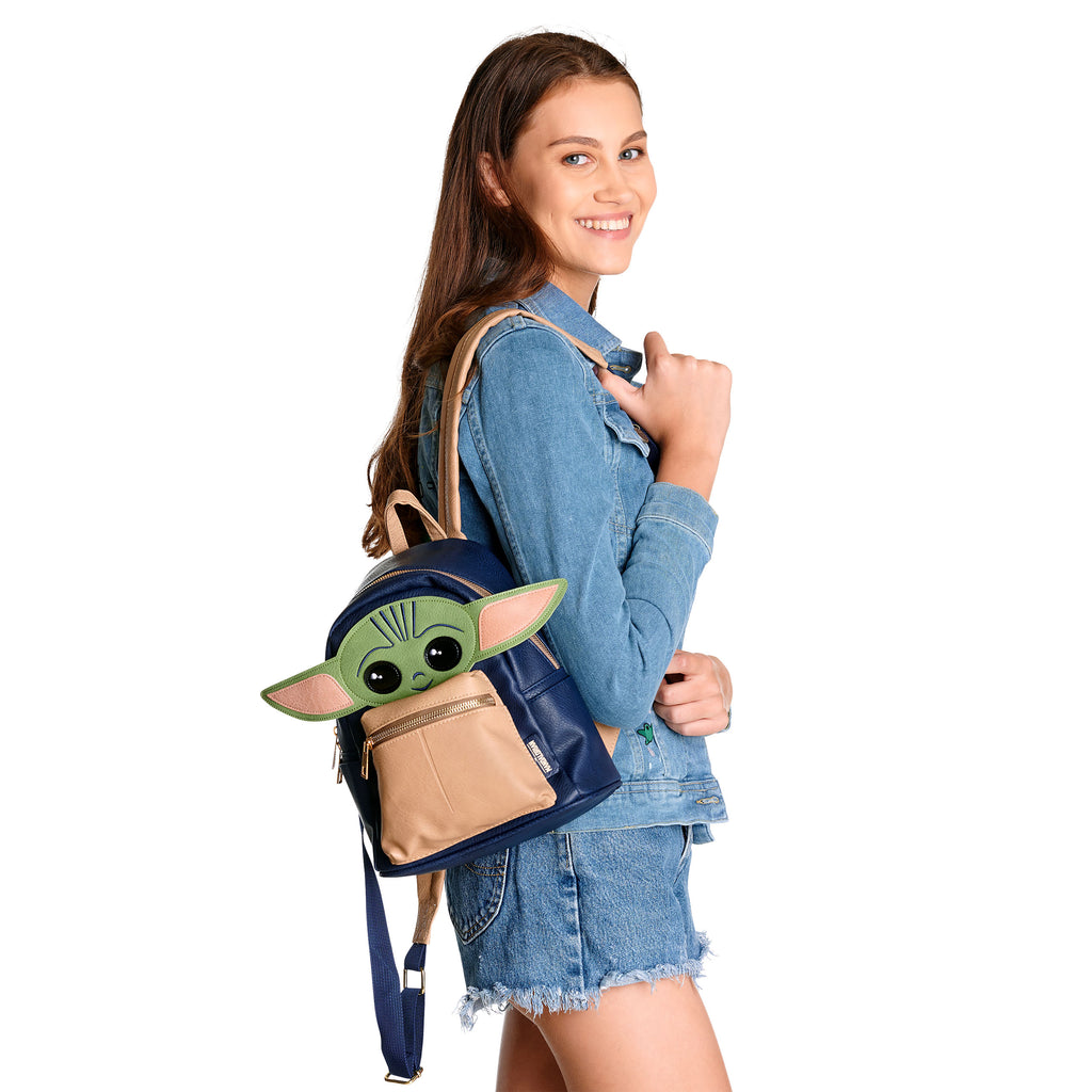 Produktbild Grogu Jeansjacke Damen blau - Star Wars The Mandalorian