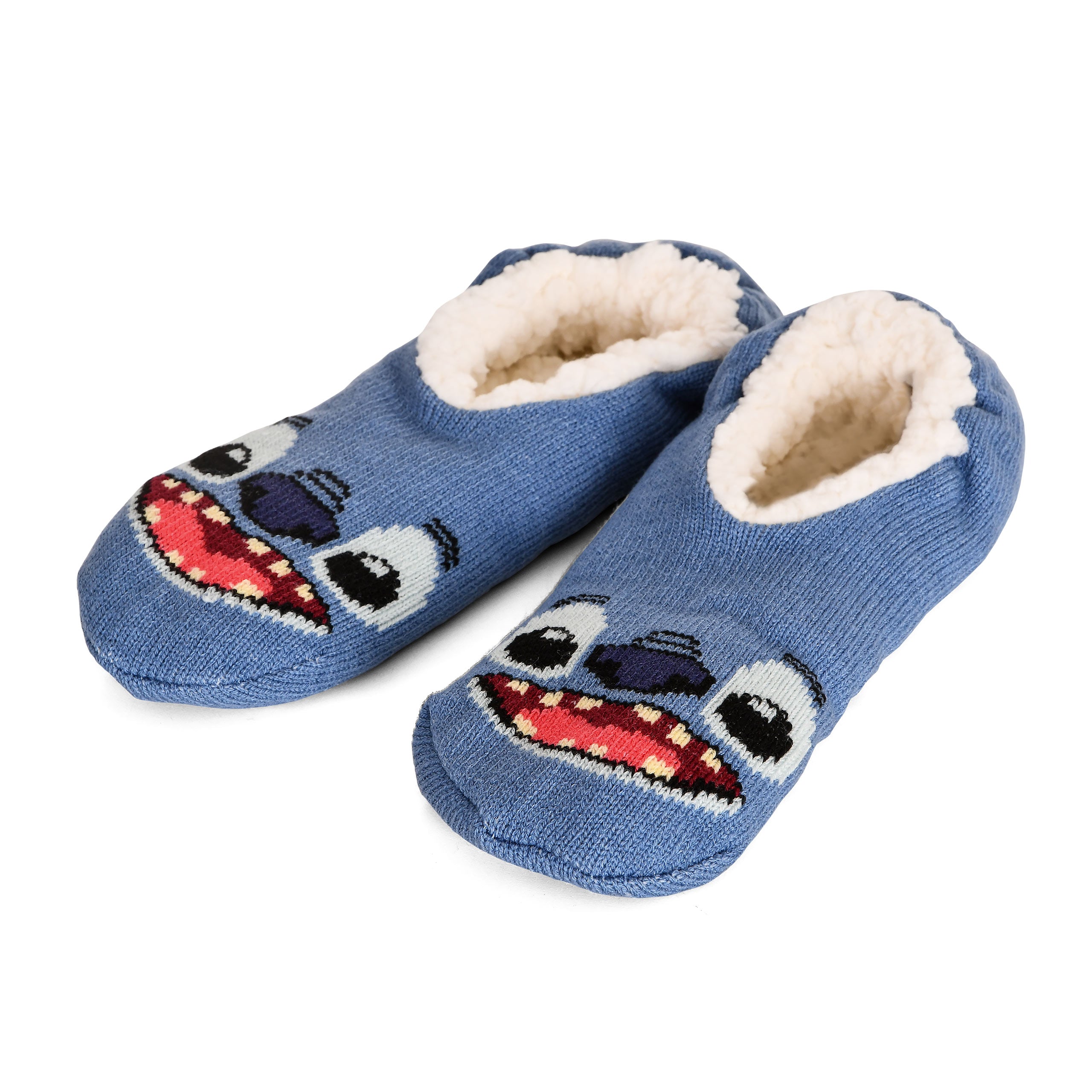 Produktbild Lilo & Stitch - Stitch Plüsch Pantoffeln blau