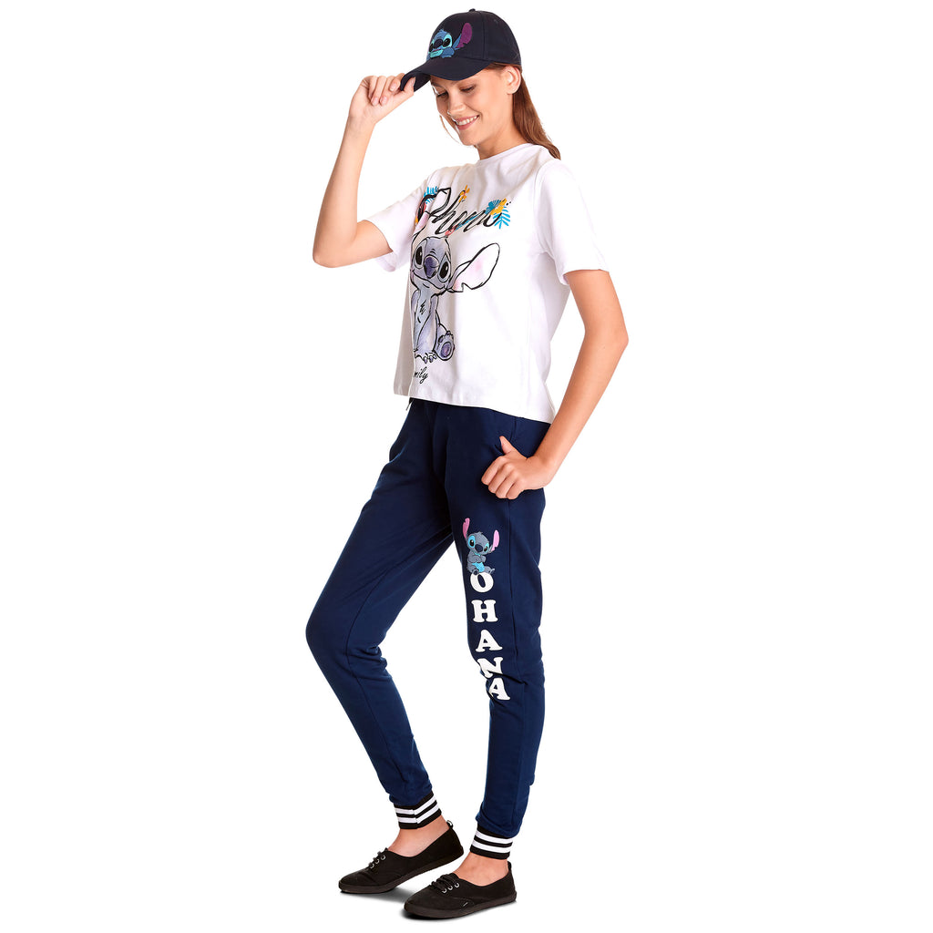 Produktbild Lilo & Stitch - Ohana Sweathose Damen blau