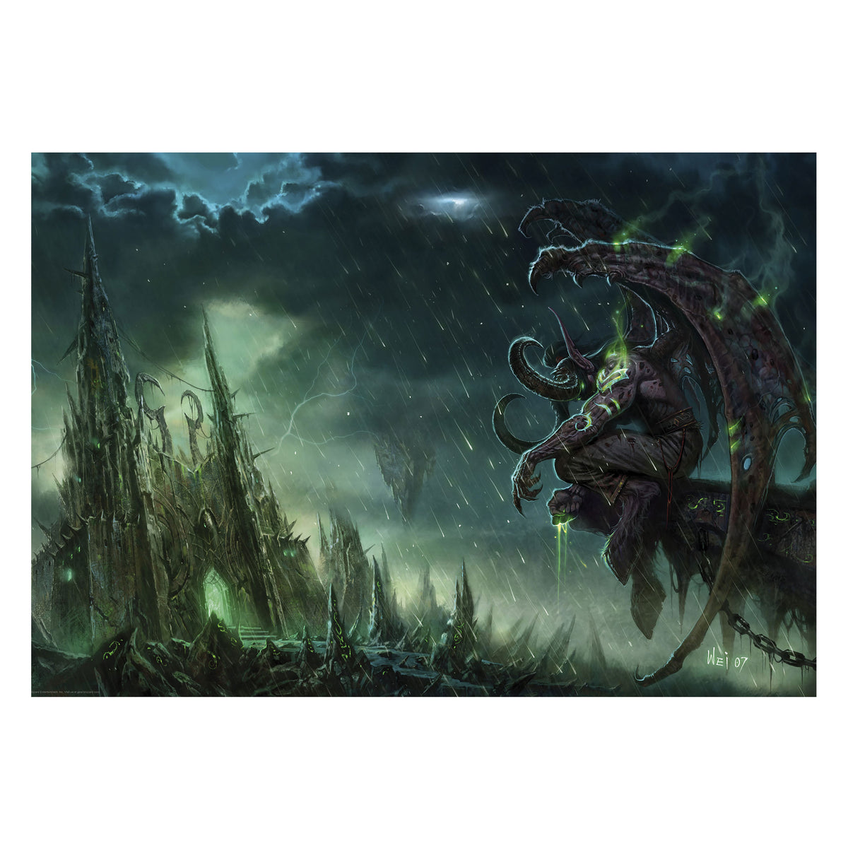 Produktbild World of Warcraft - Illidan Stormrage Poster