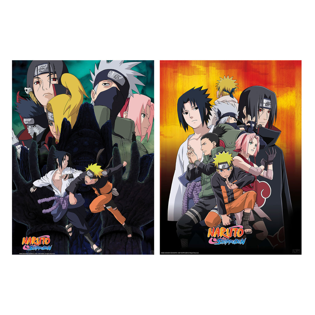 Produktbild Naruto Shippuden - Ninjas Poster 2er Set