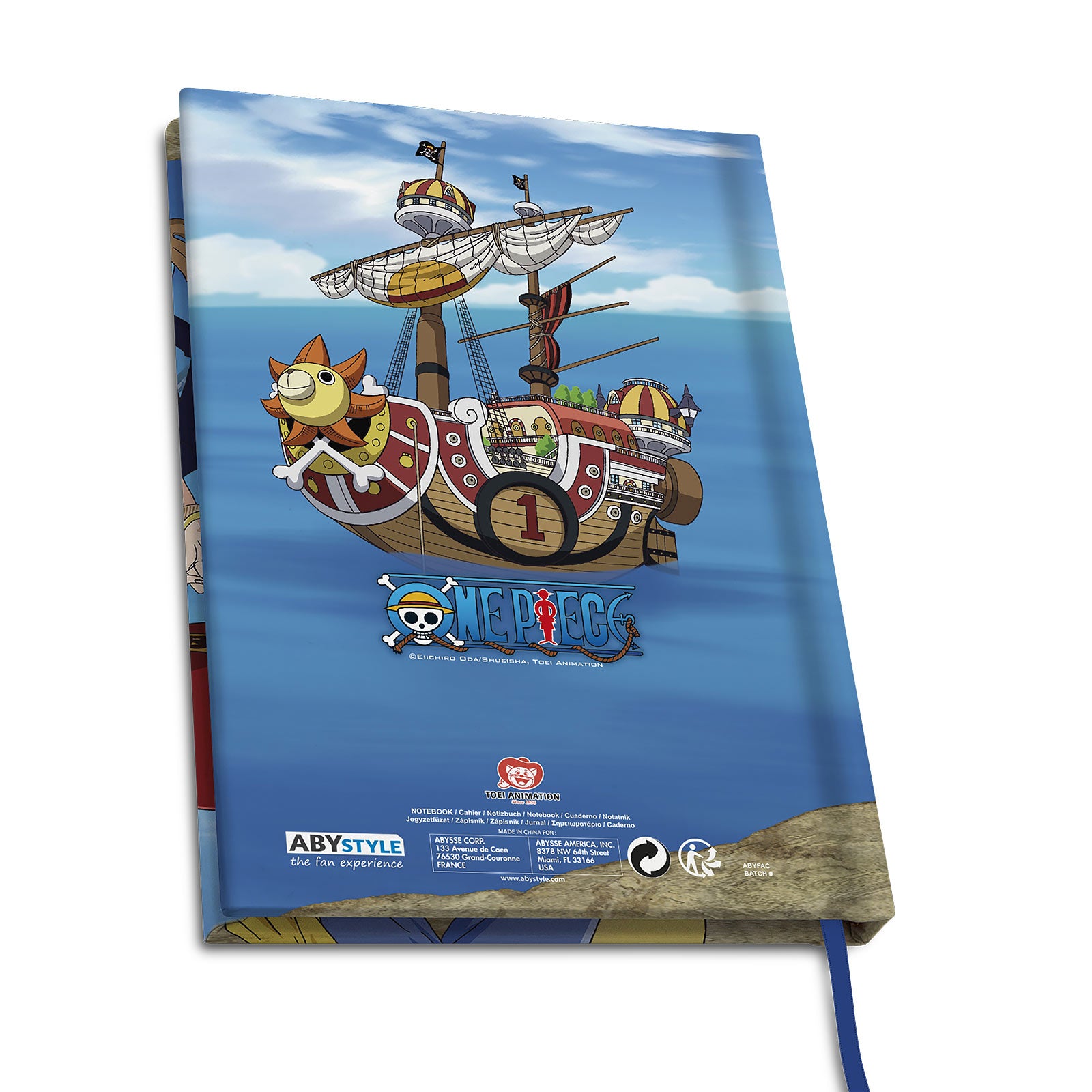 Produktbild One Piece - Strohhutbande Notizbuch A5