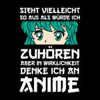 Produktbild Ich denke an Anime T-Shirt schwarz