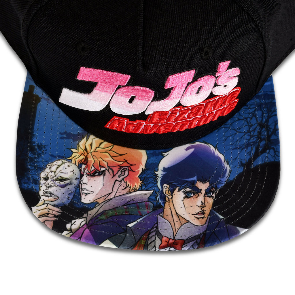 Produktbild JoJo's Bizarre Adventure - Logo Snapback Cap schwarz