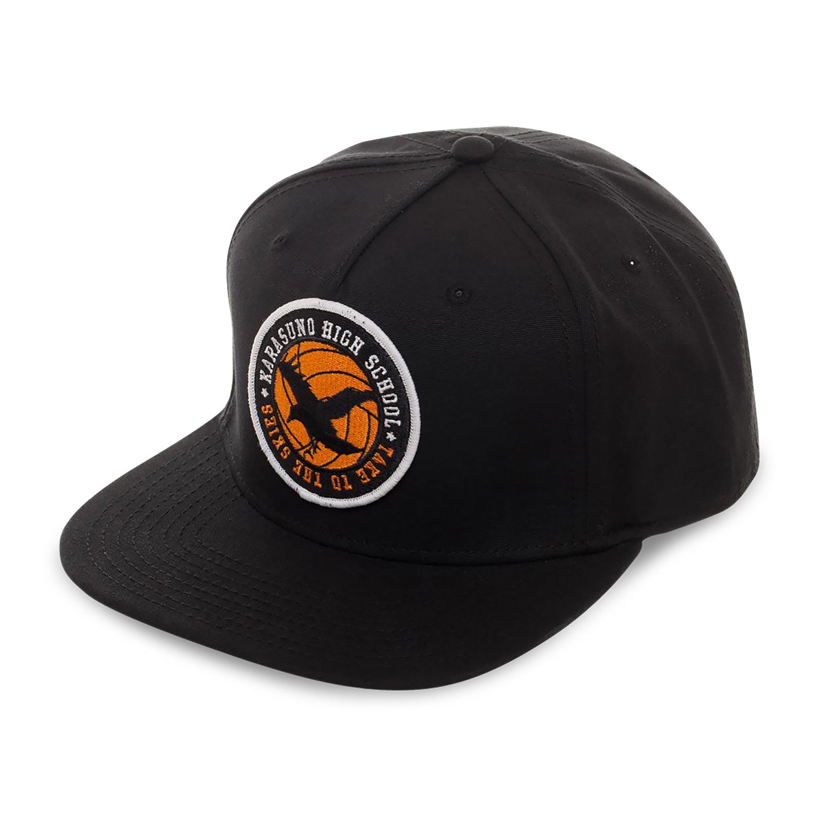 Produktbild Haikyu!! - Crows High School Logo Snapback Cap schwarz