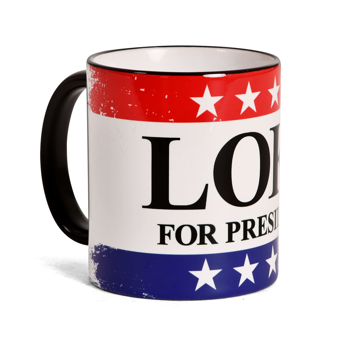 Produktbild For President Tasse für Loki Fans
