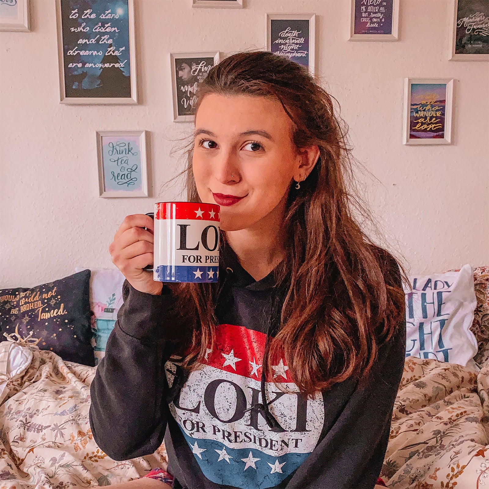 Produktbild For President Tasse für Loki Fans