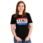 Produktbild For President T-Shirt schwarz für Loki Fans