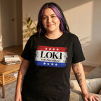 Produktbild For President T-Shirt schwarz für Loki Fans