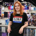 Produktbild For President T-Shirt schwarz für Loki Fans
