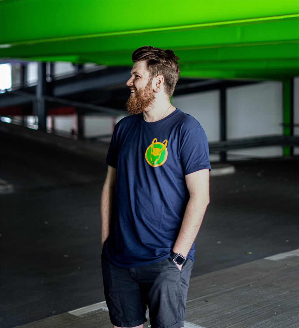 Produktbild Loki - Logo T-Shirt blau