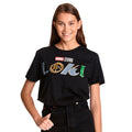 Produktbild Loki - Logo T-Shirt Damen schwarz