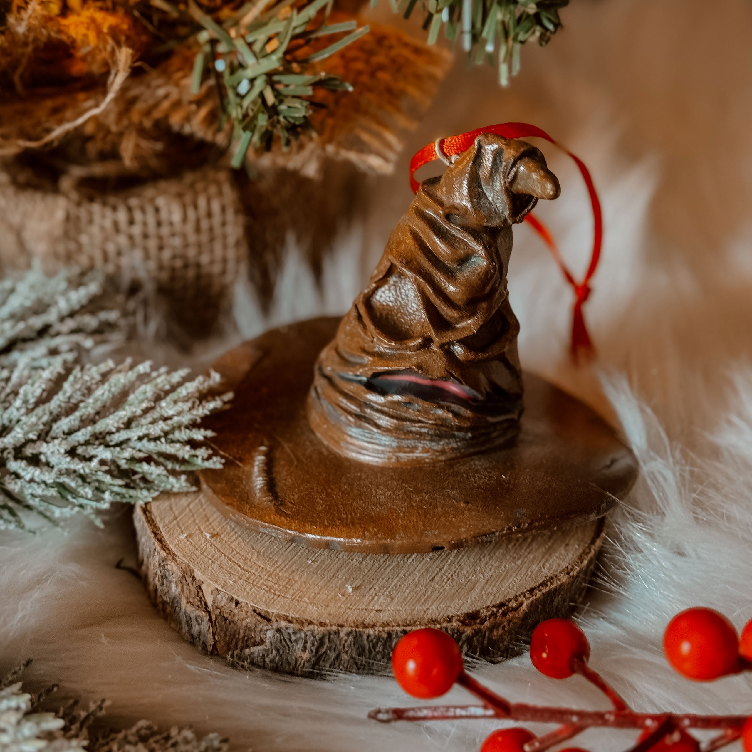 Produktbild Harry Potter - Sprechender Hut Weihnachtsbaum-Schmuck