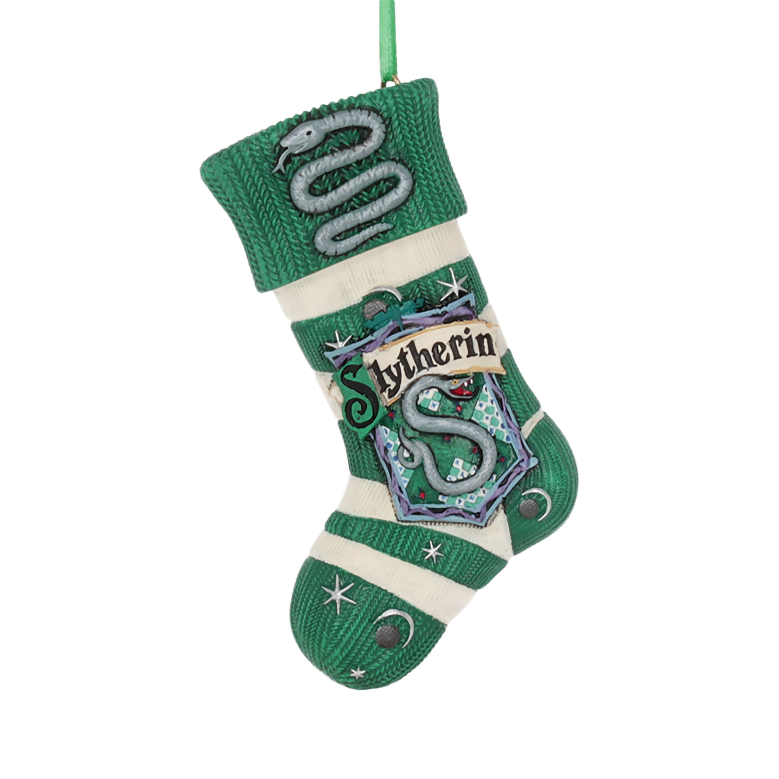 Produktbild Harry Potter - Slytherin Strumpf Weihnachtsbaum-Schmuck