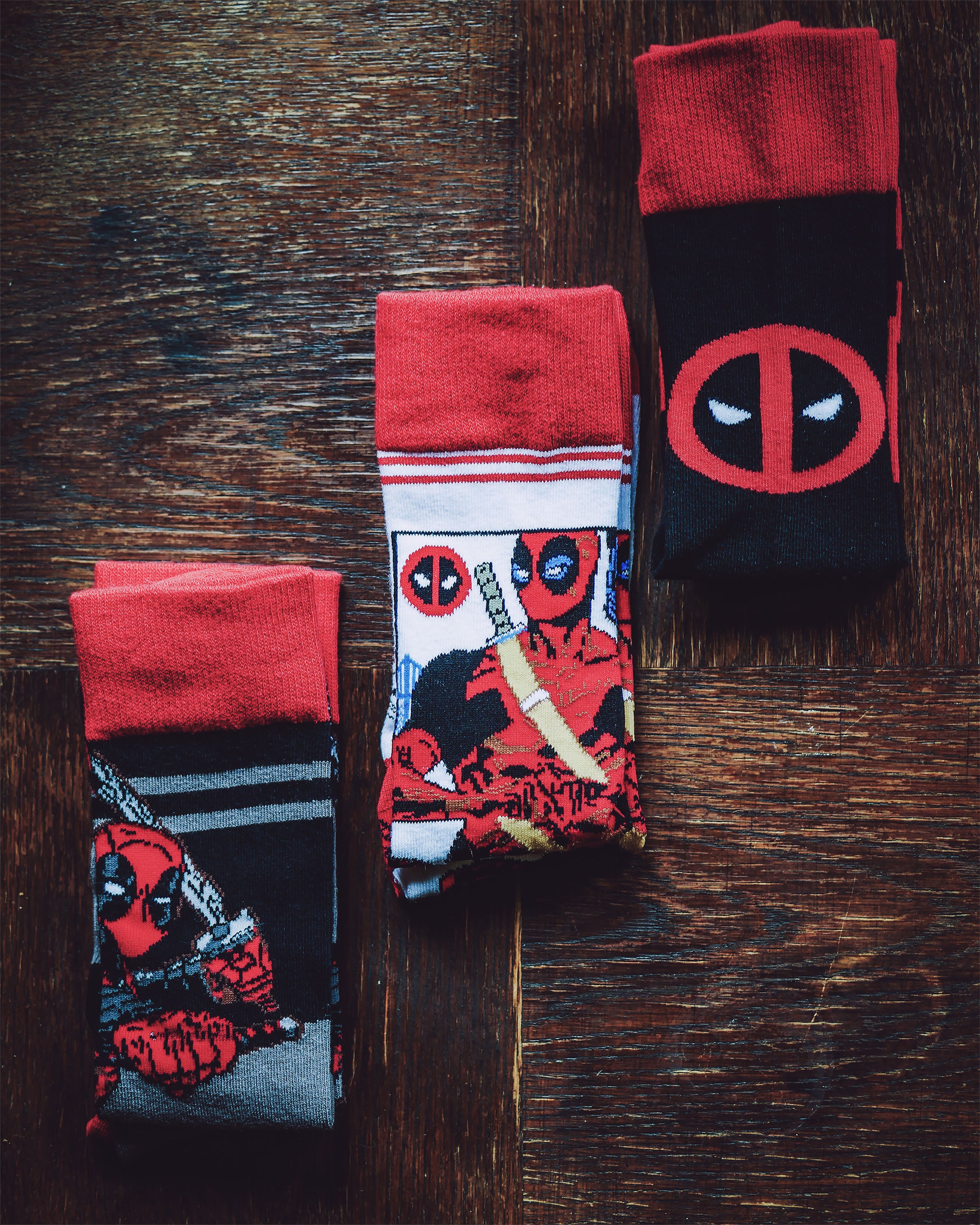Produktbild Deadpool Socken 3er Set