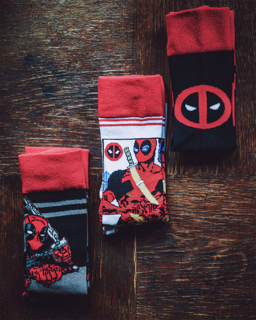 Produktbild Deadpool Socken 3er Set