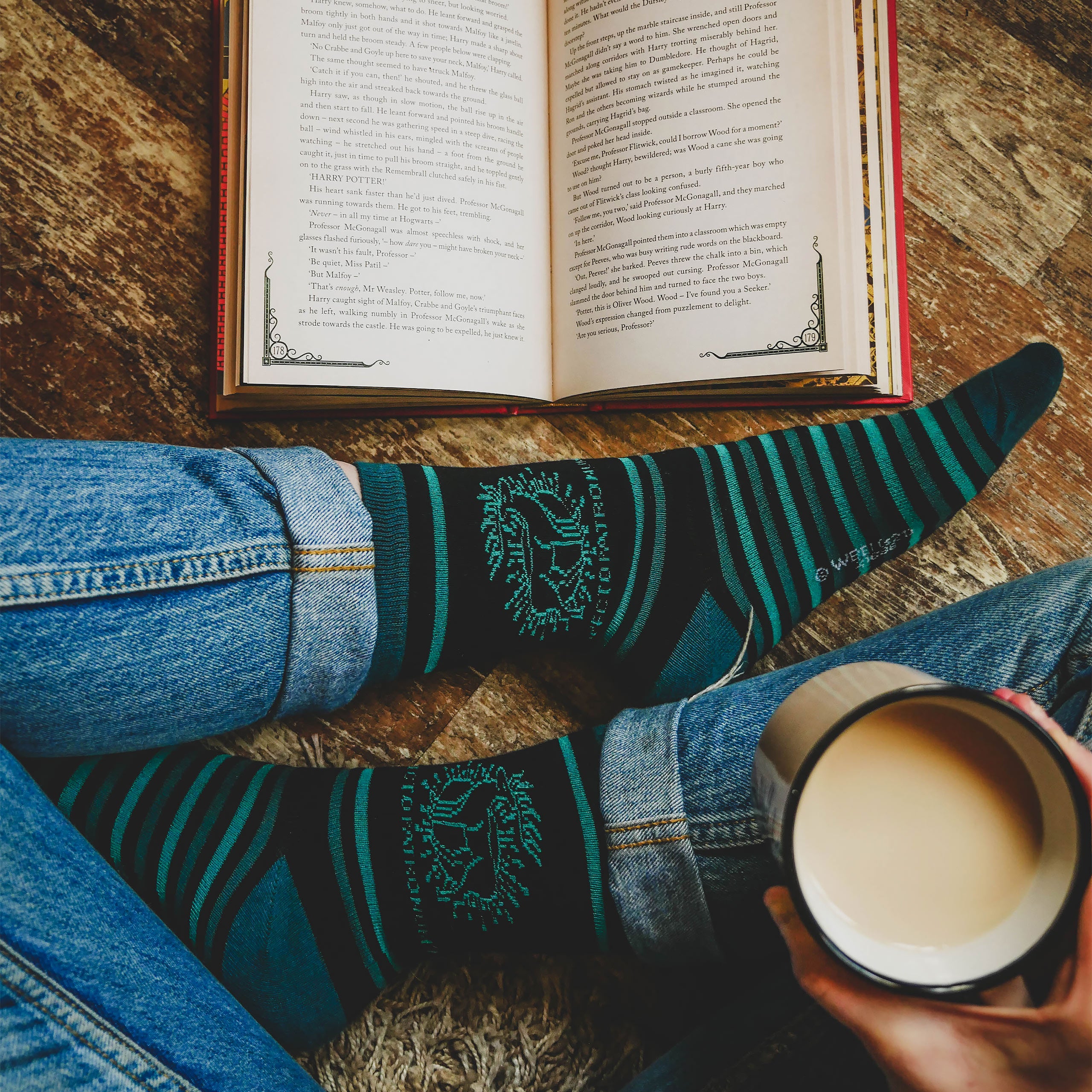 Produktbild Hogwarts Socken 3er Set in Geschenkbox - Harry Potter