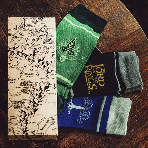Produktbild Mittelerde Socken 3er Set in Geschenkbox - Der Herr der Ringe