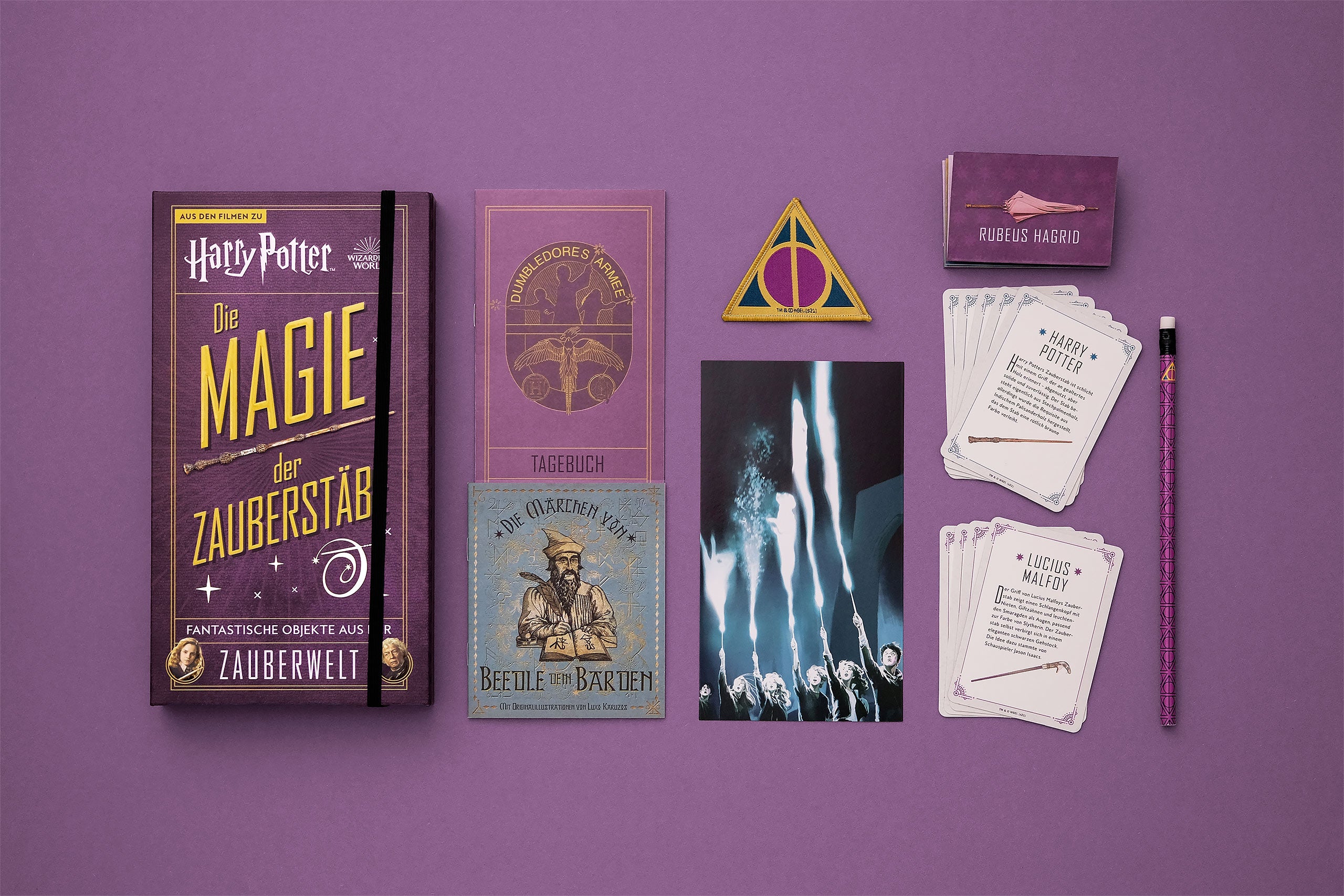 Produktbild Harry Potter - Die Magie der Zauberstäbe - Gebundene Ausgabe