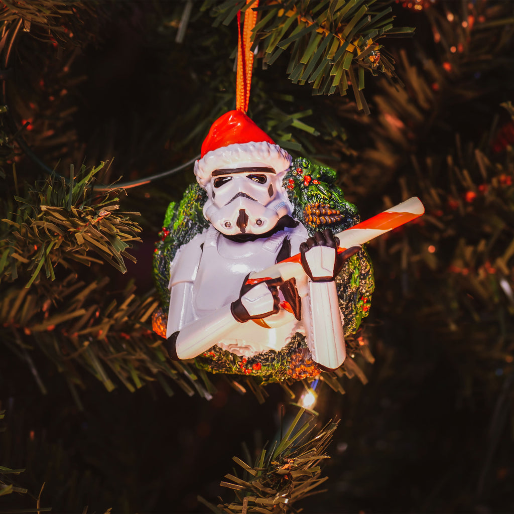 Produktbild Stormtrooper Weihnachtskranz Weihnachtsbaum-Schmuck - Star Wars