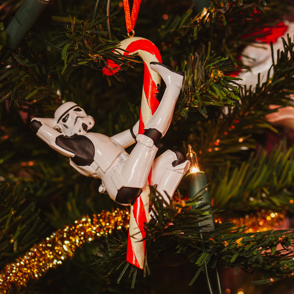 Produktbild Stormtrooper Candy Cane Weihnachtsbaum-Schmuck - Star Wars