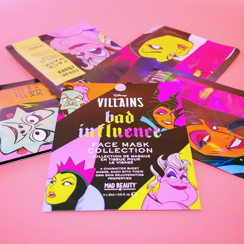 Produktbild Disney Villains - Characters Sheet Masken 4er Set