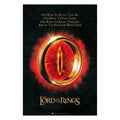 Produktbild Der Herr der Ringe - Der Eine Ring Maxi Poster