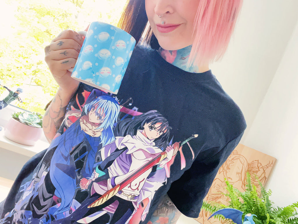 Produktbild Meine Wiedergeburt als Schleim in einer anderen Welt - Slime Crew T-Shirt schwarz