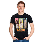 Produktbild Dr. Stone - Graphic Characters T-Shirt schwarz
