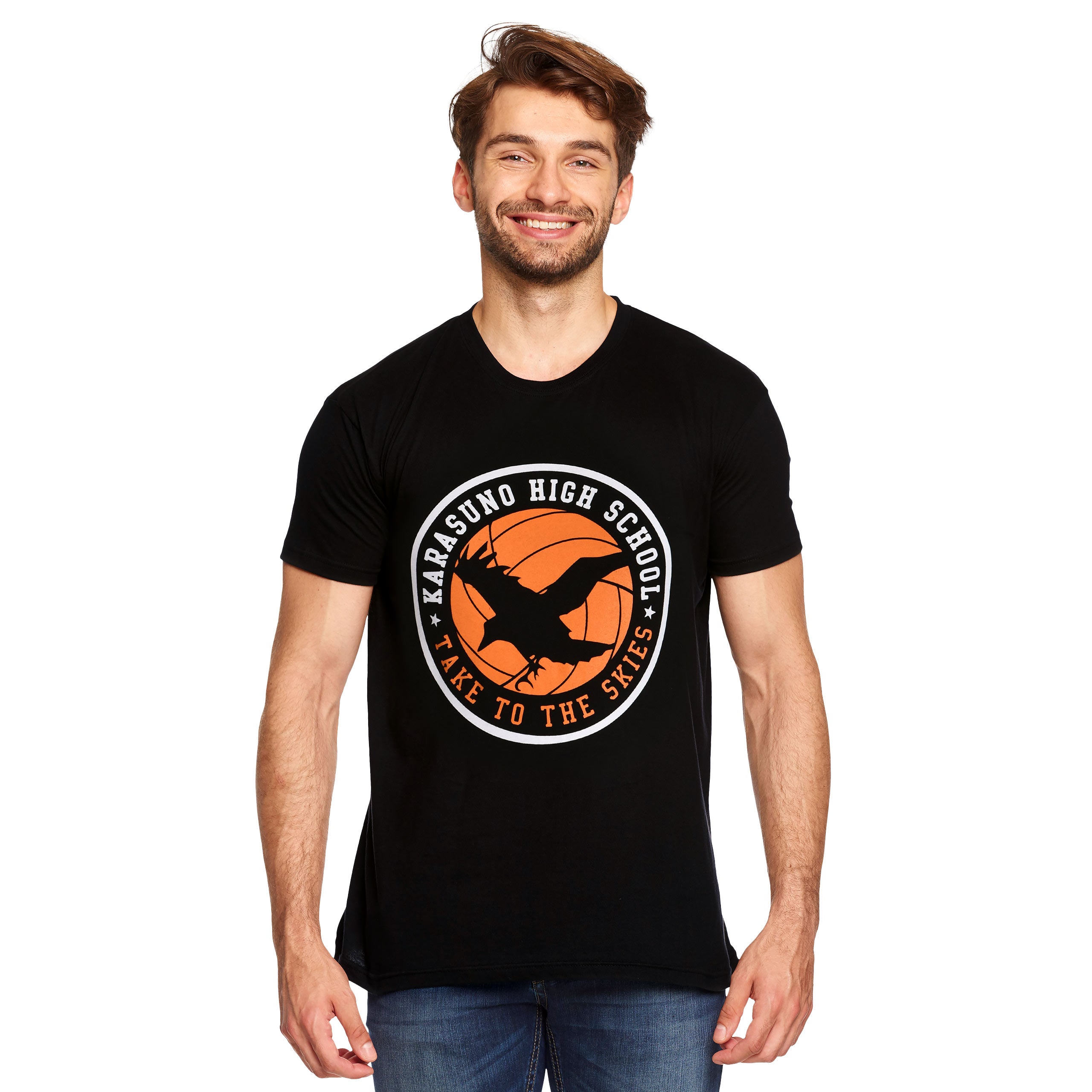 Produktbild Haikyu!! - Karasuno High School T-Shirt schwarz
