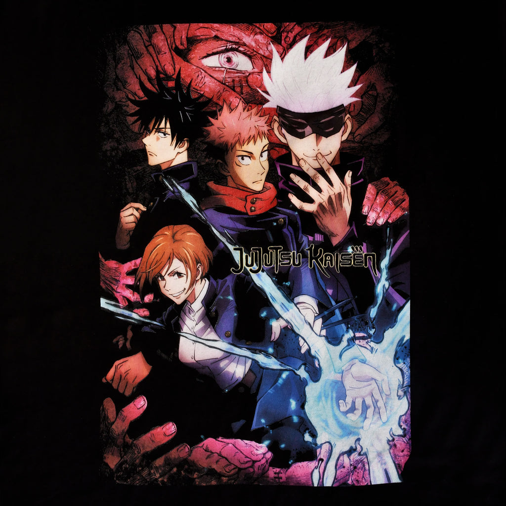 Produktbild Jujutsu Kaisen - Group T-Shirt schwarz